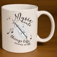 Dulcimerist Dulcimer Player Mountai Nappalachian Dulcimer 11oz C Handle Ceramic Mug