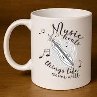 Dulcimerist Dulcimer Player Mountai Nappalachian Dulcimer 11oz C Handle Ceramic Mug