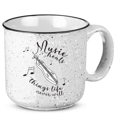 Dulcimerist Dulcimer Player Mountai Nappalachian Dulcimer 15oz Campfire Ceramic Mug