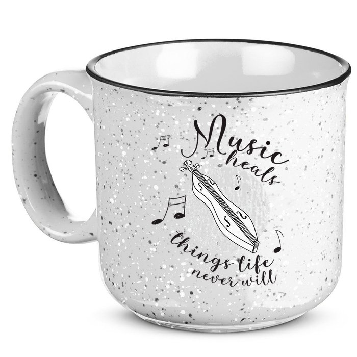Dulcimerist Dulcimer Player Mountai Nappalachian Dulcimer 15oz Campfire Ceramic Mug