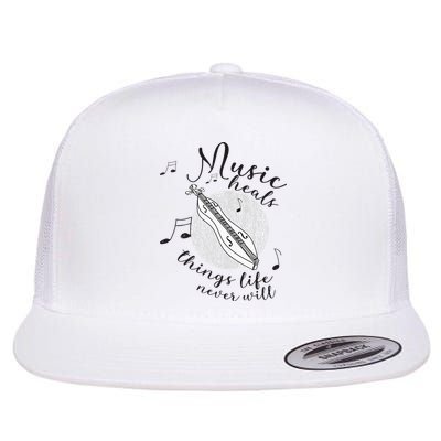 Dulcimerist Dulcimer Player Mountai Nappalachian Dulcimer Flatbill Hat