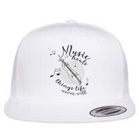 Dulcimerist Dulcimer Player Mountai Nappalachian Dulcimer Flatbill Hat
