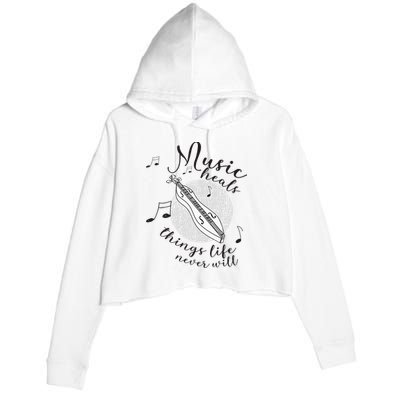 Dulcimerist Dulcimer Player Mountai Nappalachian Dulcimer Crop Fleece Hoodie