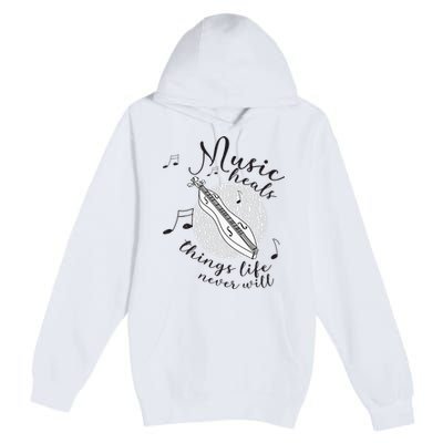 Dulcimerist Dulcimer Player Mountai Nappalachian Dulcimer Premium Pullover Hoodie