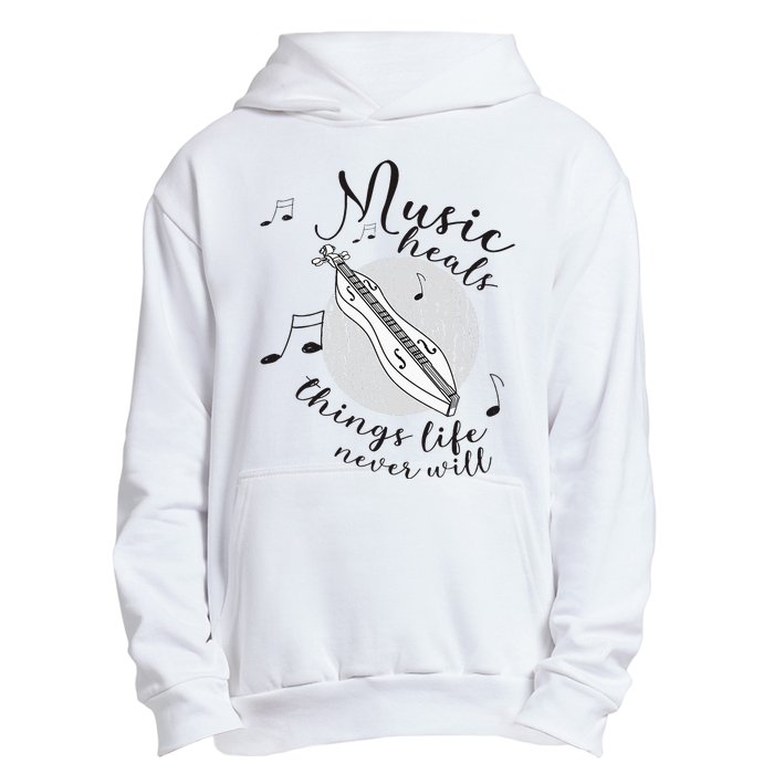 Dulcimerist Dulcimer Player Mountai Nappalachian Dulcimer Urban Pullover Hoodie