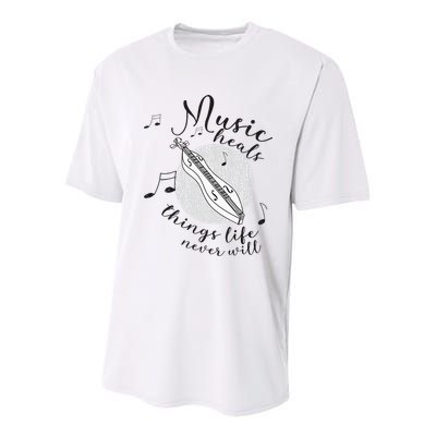 Dulcimerist Dulcimer Player Mountai Nappalachian Dulcimer Youth Performance Sprint T-Shirt
