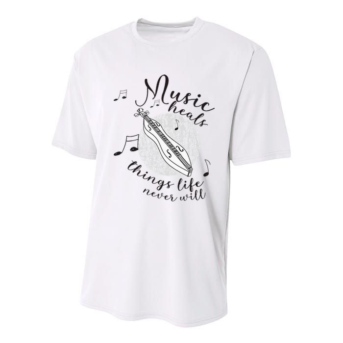 Dulcimerist Dulcimer Player Mountai Nappalachian Dulcimer Youth Performance Sprint T-Shirt