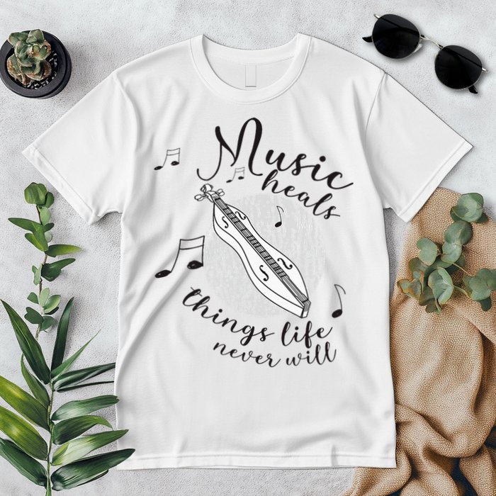 Dulcimerist Dulcimer Player Mountai Nappalachian Dulcimer Premium T-Shirt