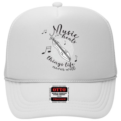 Dulcimerist Dulcimer Player Mountai Nappalachian Dulcimer Trucker Hat