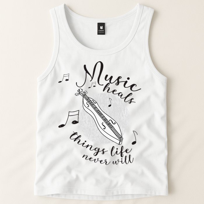 Dulcimerist Dulcimer Player Mountai Nappalachian Dulcimer Tank Top