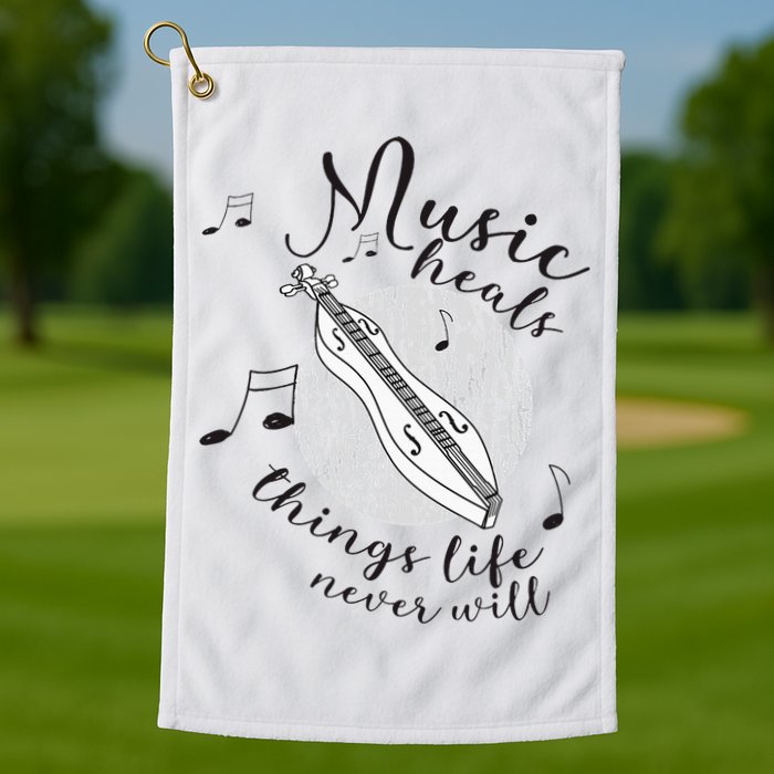 Dulcimerist Dulcimer Player Mountai Nappalachian Dulcimer Golf Towel
