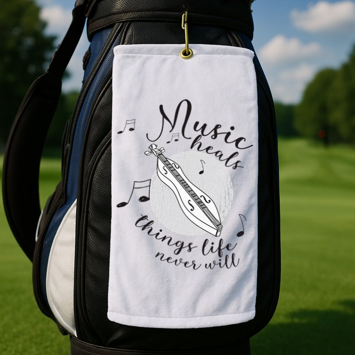 Dulcimerist Dulcimer Player Mountai Nappalachian Dulcimer Golf Towel