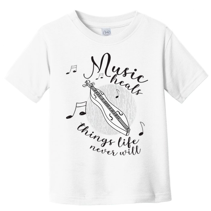 Dulcimerist Dulcimer Player Mountai Nappalachian Dulcimer Toddler T-Shirt