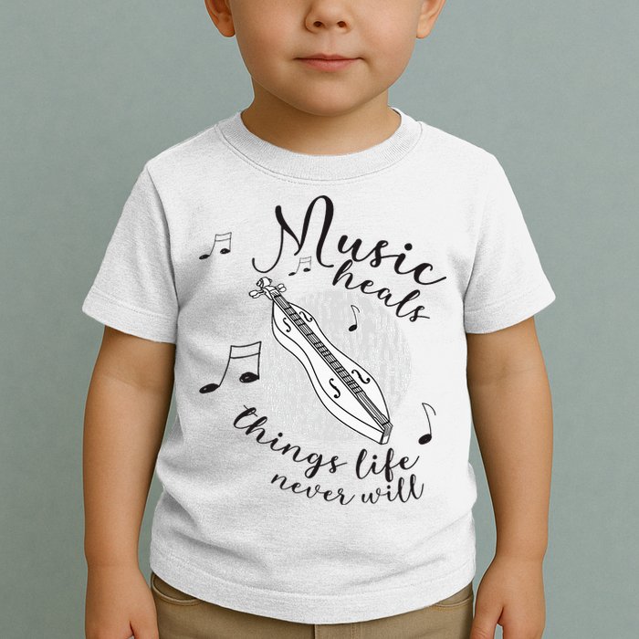 Dulcimerist Dulcimer Player Mountai Nappalachian Dulcimer Toddler T-Shirt