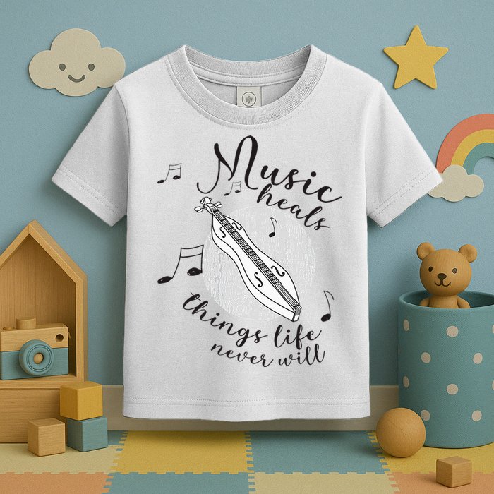 Dulcimerist Dulcimer Player Mountai Nappalachian Dulcimer Toddler T-Shirt