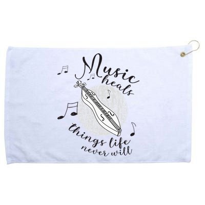 Dulcimerist Dulcimer Player Mountai Nappalachian Dulcimer Grommeted Golf Towel
