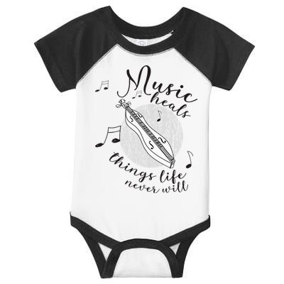 Dulcimerist Dulcimer Player Mountai Nappalachian Dulcimer Infant Baby Jersey Bodysuit