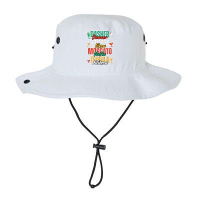 Dasher Dancer Prancer Vixen Funny Christmas Drinking Poem Legacy Cool Fit Booney Bucket Hat