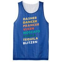 Dasher Dancer Prancer Vixen Moscato Vodka Tequila Gift Mesh Reversible Basketball Jersey Tank