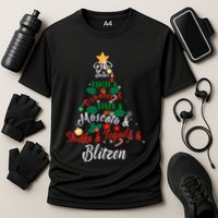 Dasher Dancer Prancer Vixen Moscato Vodka Tequila Blitzen Gift Cooling Performance Crew T-Shirt