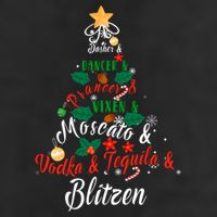 Dasher Dancer Prancer Vixen Moscato Vodka Tequila Blitzen Gift 15oz Campfire Ceramic Mug