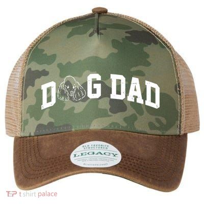 Dog Dad Poodle Gift For Father's Day Legacy Tie Dye Trucker Hat