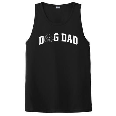 Dog Dad Poodle Gift For Father's Day PosiCharge Competitor Tank