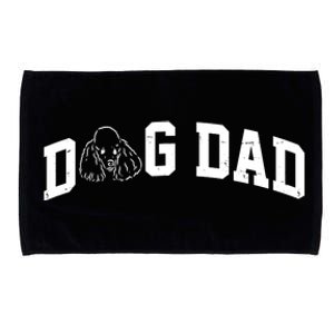 Dog Dad Poodle Gift For Father's Day Microfiber Hand Towel