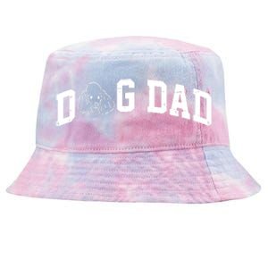 Dog Dad Poodle Gift For Father's Day Tie-Dyed Bucket Hat