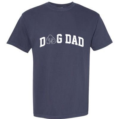 Dog Dad Poodle Gift For Father's Day Garment-Dyed Heavyweight T-Shirt