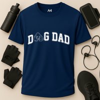 Dog Dad Poodle Gift For Father's Day Performance Shirt
