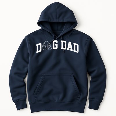 Dog Dad Poodle Gift For Father's Day Hoodie