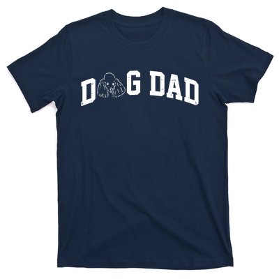 Dog Dad Poodle Gift For Father's Day T-Shirt