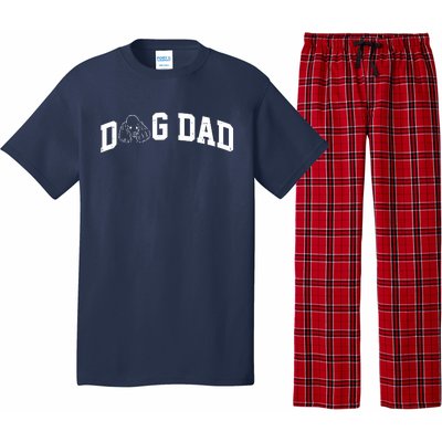 Dog Dad Poodle Gift For Father's Day Pajama Set