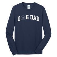 Dog Dad Poodle Gift For Father's Day Tall Long Sleeve T-Shirt