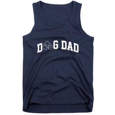 Dog Dad Poodle Gift For Father's Day Tank Top