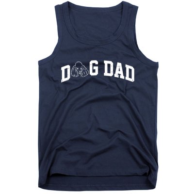 Dog Dad Poodle Gift For Father's Day Tank Top