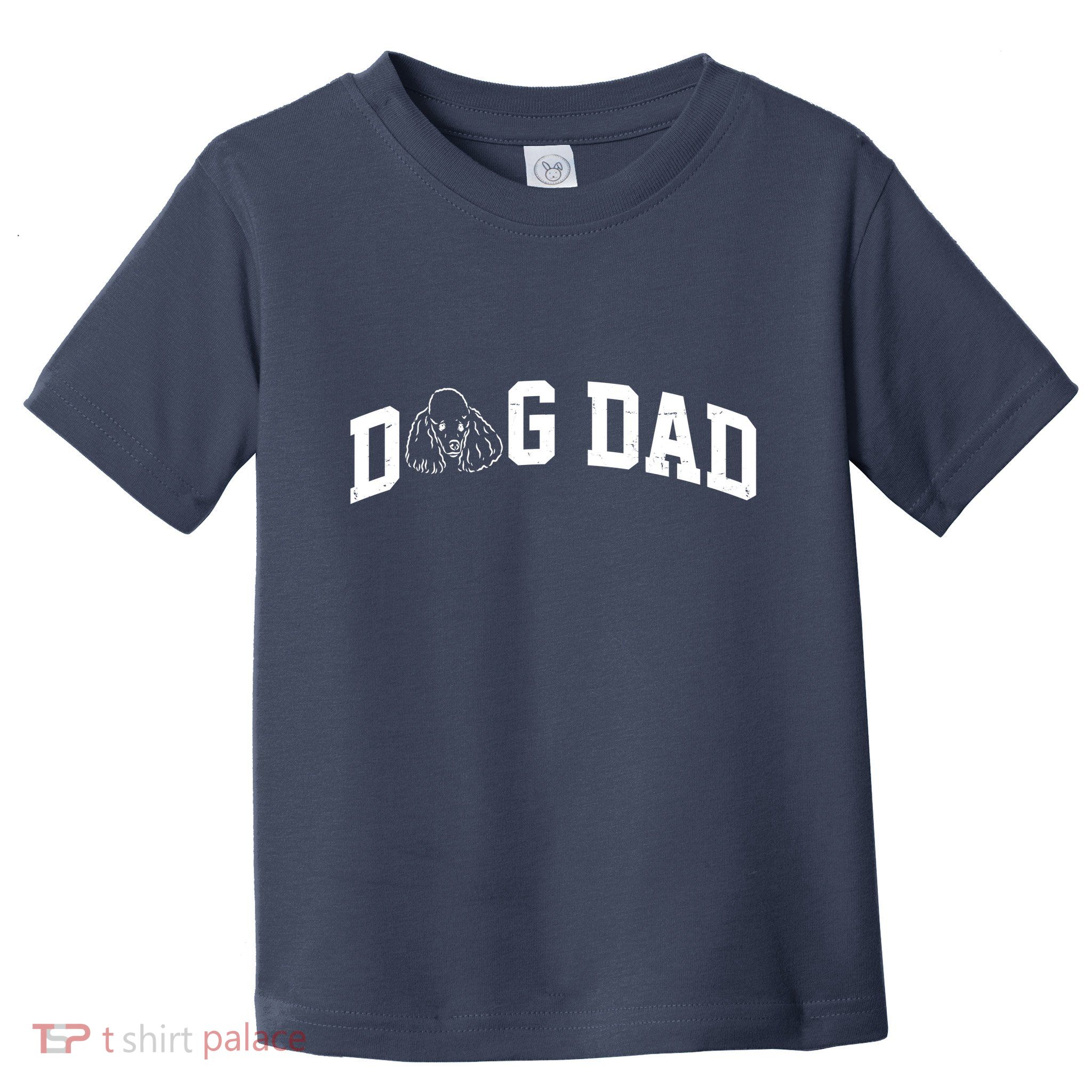 Dog Dad Poodle Gift For Father's Day Toddler T-Shirt