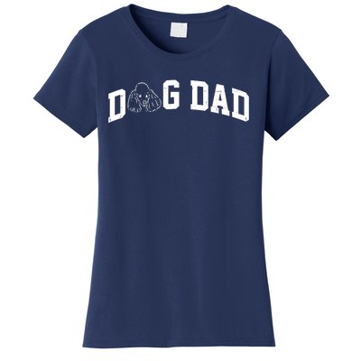 Dog Dad Poodle Gift For Father's Day Women's T-Shirt