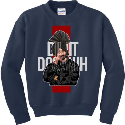 Diljit Dosanjh Punjabi Singer Desi Apparel Punjabi Kids Sweatshirt