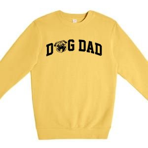 Dog Dad Pug Lover Premium Crewneck Sweatshirt