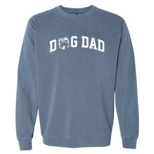 Dog Dad Pug Lover Garment-Dyed Sweatshirt