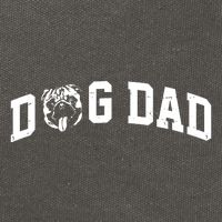 Dog Dad Pug Lover Cotton Canvas Backpack