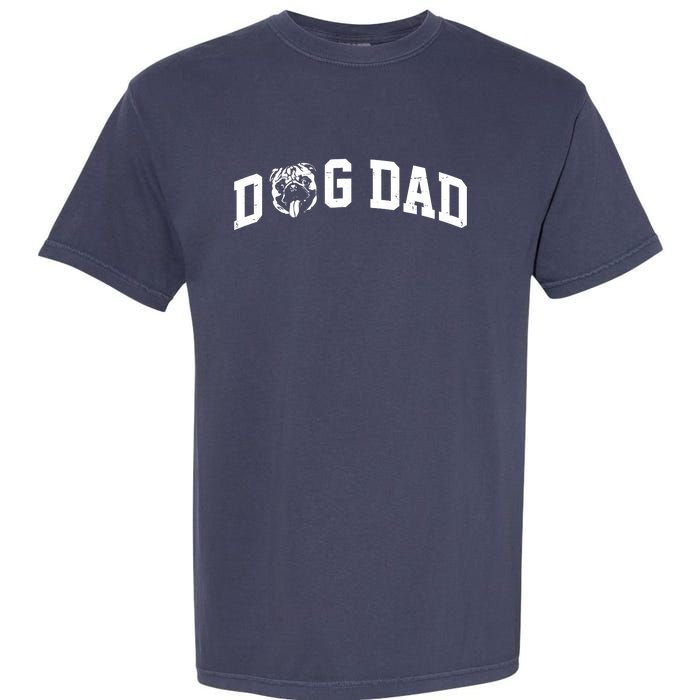 Dog Dad Pug Lover Garment-Dyed Heavyweight T-Shirt