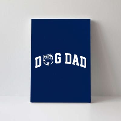 Dog Dad Pug Lover Canvas