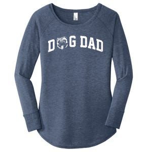 Dog Dad Pug Lover Women's Perfect Tri Tunic Long Sleeve Shirt