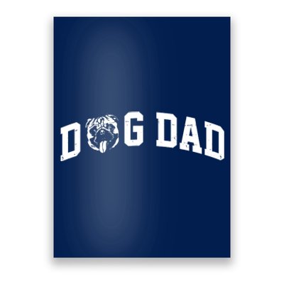 Dog Dad Pug Lover Poster