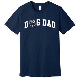 Dog Dad Pug Lover Premium T-Shirt