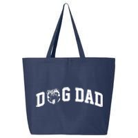 Dog Dad Pug Lover 25L Jumbo Tote