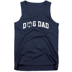 Dog Dad Pug Lover Tank Top